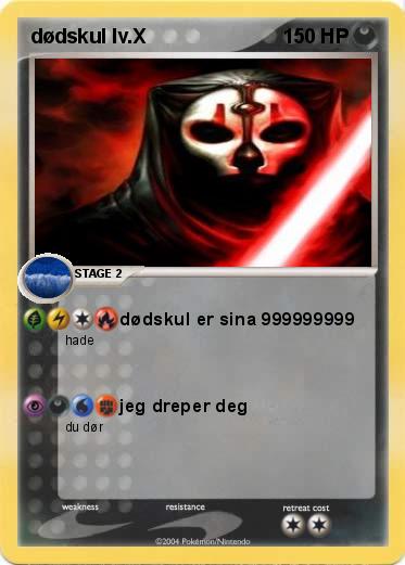 Pokemon dødskul lv.X                           