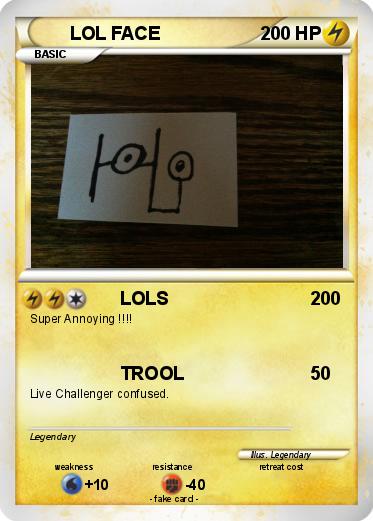 Pokemon LOL FACE