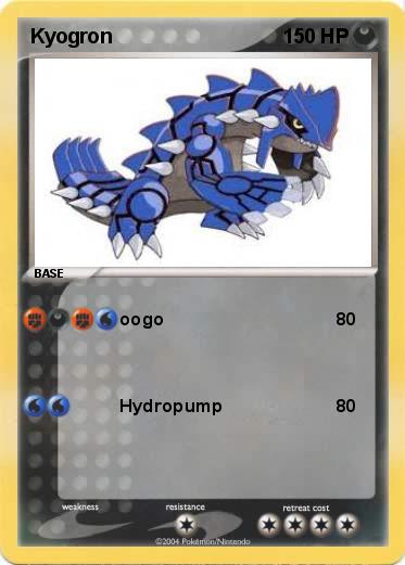 Pokemon Kyogron