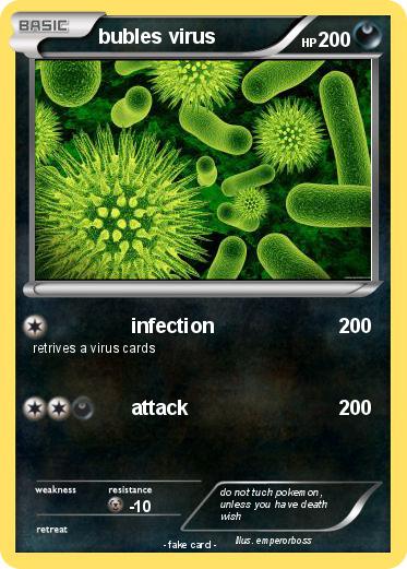 Pokemon bubles virus