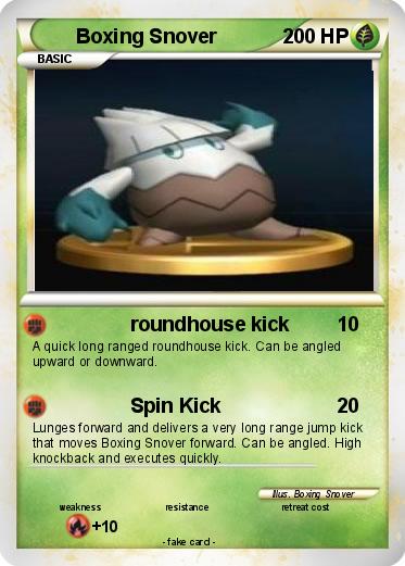 Pokemon Boxing Snover
