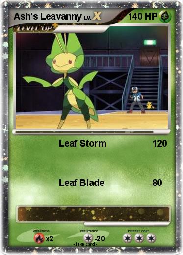 Pokemon Ash's Leavanny
