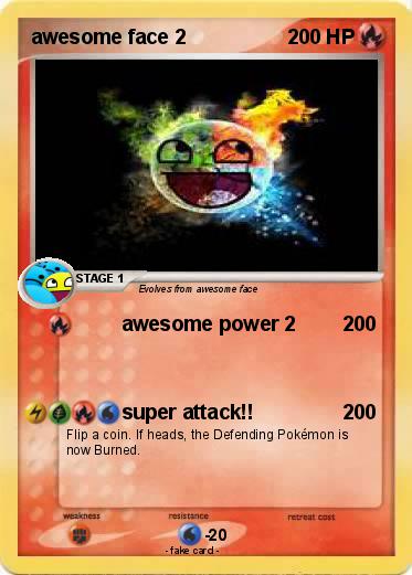 Pokemon awesome face 2