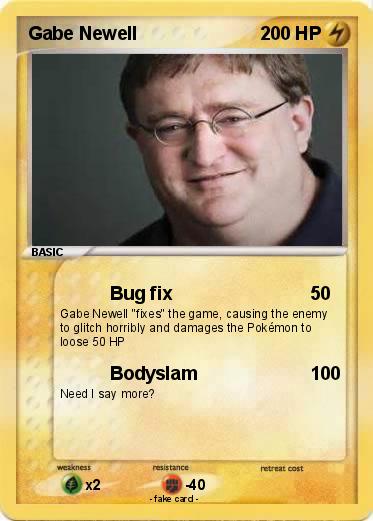 Pokemon Gabe Newell