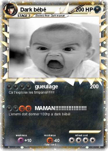 Pokemon Dark bébé