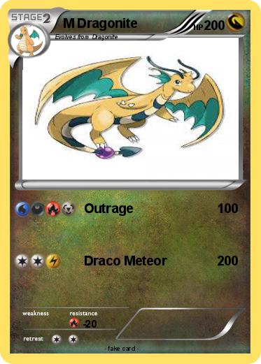 Pokemon M Dragonite