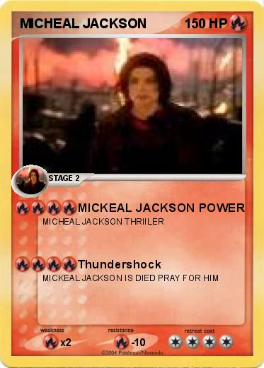 Pokemon MICHEAL JACKSON