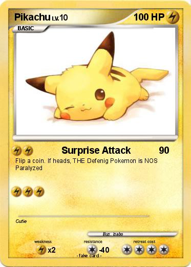 Pokemon Pikachu