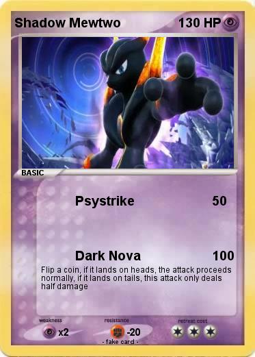 Pokemon Shadow Mewtwo