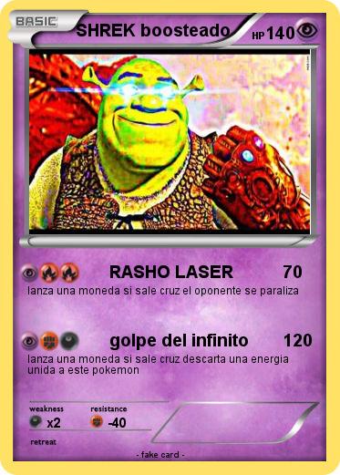 Pokemon SHREK boosteado