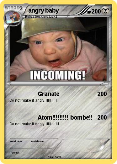 Pokemon angry baby