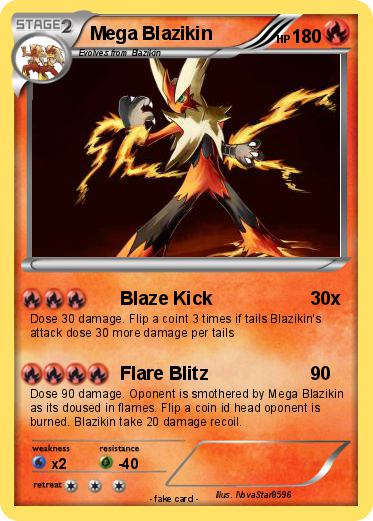 Pokemon Mega Blazikin