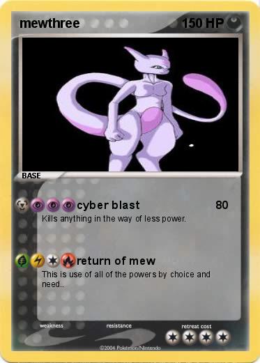Pokemon mewthree
