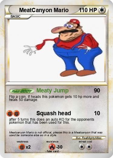 Pokemon MeatCanyon Mario