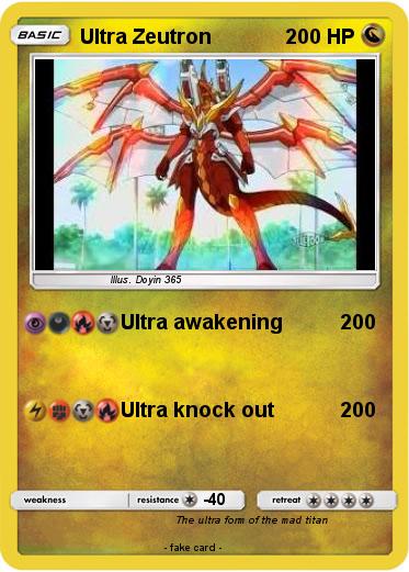Pokemon Ultra Zeutron