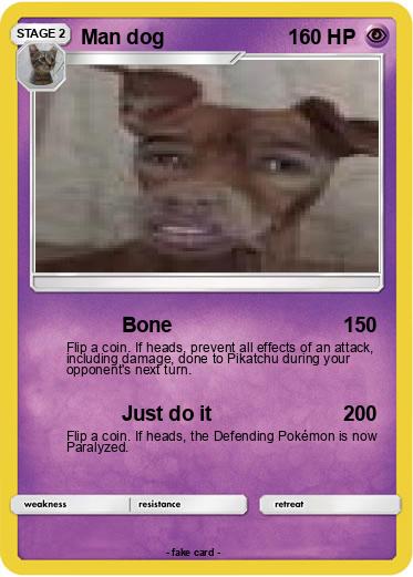 Pokemon Man dog