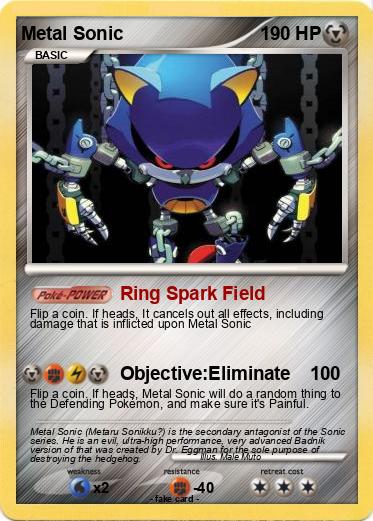 Pokemon Metal Sonic