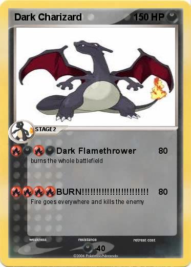 Pokemon Dark Charizard