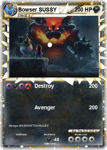 Pokemon Bowser SUSSY