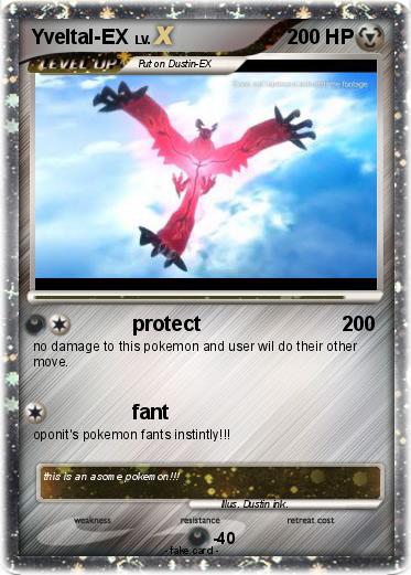 Pokemon Yveltal-EX