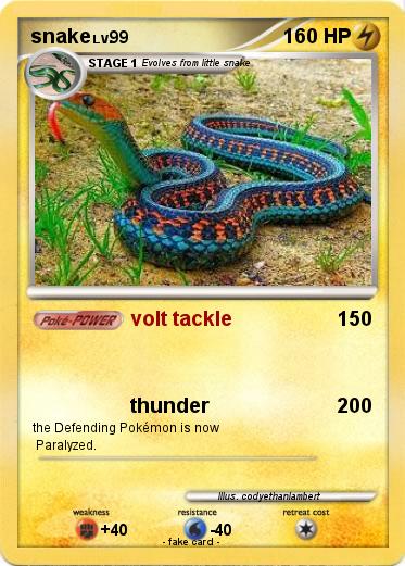 Pokemon snake