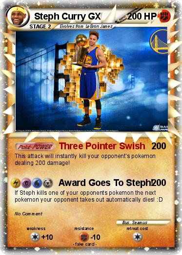 Pokemon Steph Curry GX