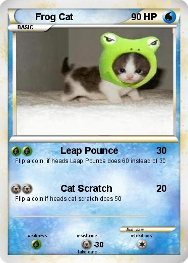 Pokemon Frog Cat