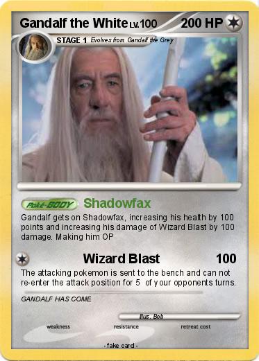 Pokemon Gandalf the White