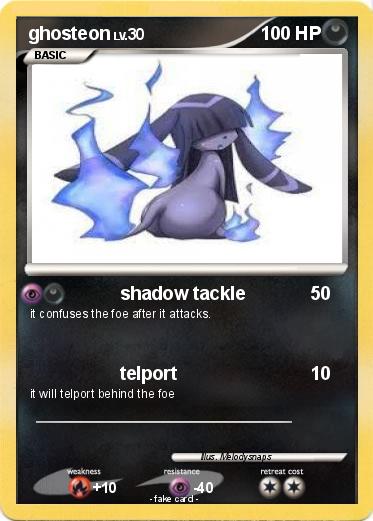 Pokemon ghosteon