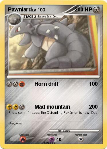 Pokemon Pawniard