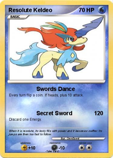 Pokemon Resolute Keldeo