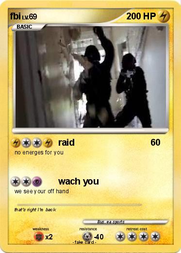 Pokemon fbi