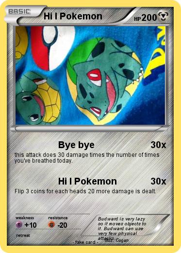 Pokemon Hi I Pokemon