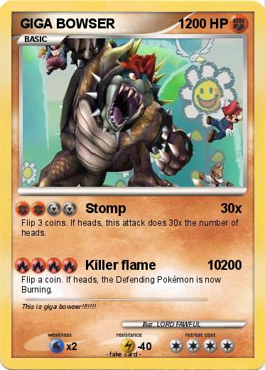 Pokemon GIGA BOWSER                 1