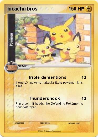 Pokemon picachu bros