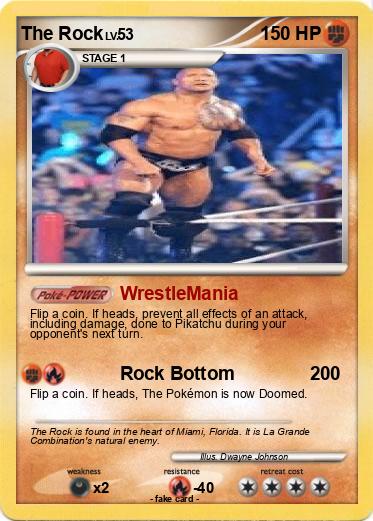 Pokemon The Rock