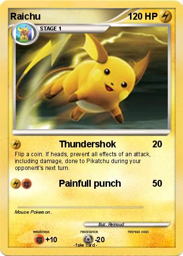 Pokemon Raichu