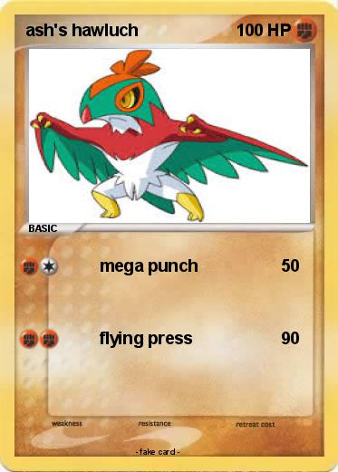 Pokemon ash's hawluch