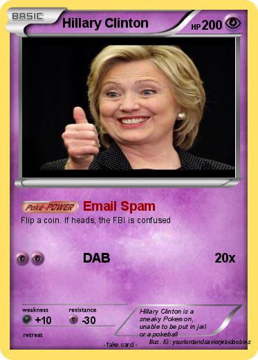 Pokemon Hillary Clinton