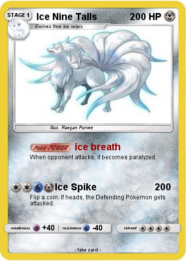 Pokemon Ice Nine Talls