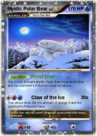 Pokemon Mystic Polar Bear
