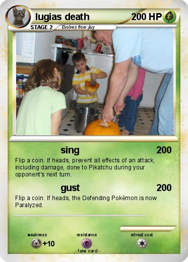 Pokemon lugias death