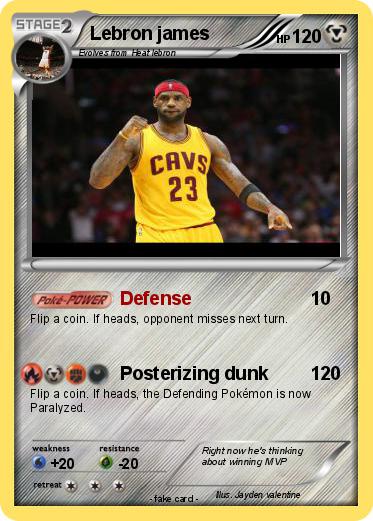 Pokemon Lebron james