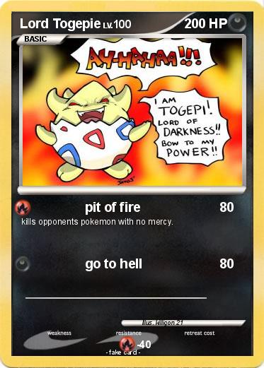 Pokemon Lord Togepie