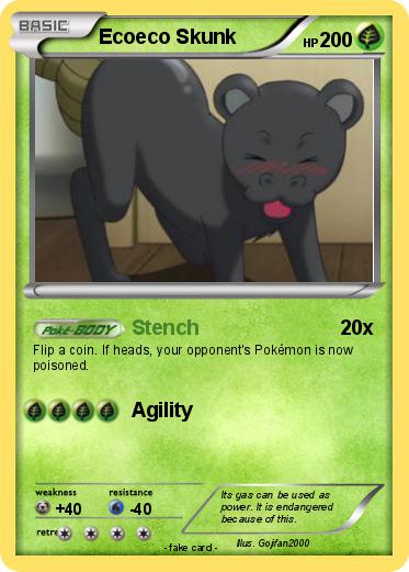 Pokemon Ecoeco Skunk