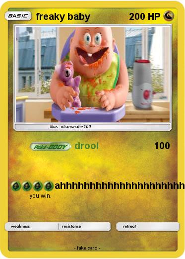 Pokemon freaky baby