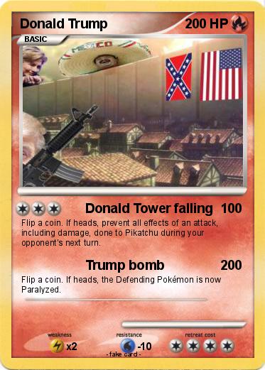 Pokemon Donald Trump