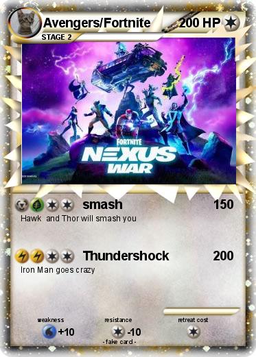 Pokemon Avengers/Fortnite