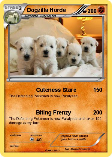 Pokemon Dogzilla Horde