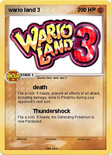 Pokemon wario land 3